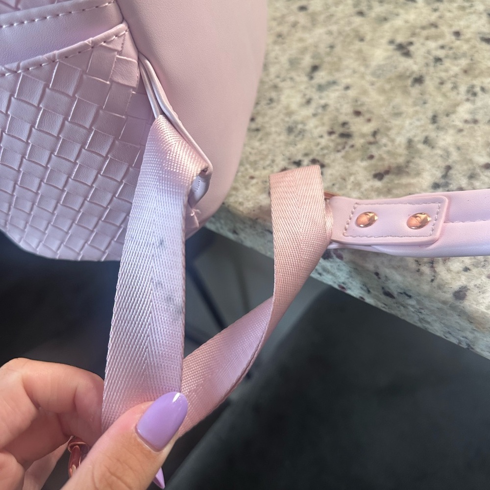 2025 WDW Light Pink Minnie House Loungefly Backpack - Picture 4 of 5